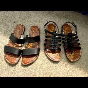 Two pair of size 10 woman’s  Sam Edelman